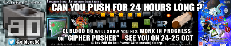 Cipher Pusher (Action/Puzzle)